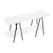 Manhattan Comfort Celine Side Table Console in White 25547-WH - alternate 3